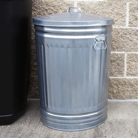 metal garbage box|55 gallon metal garbage can.